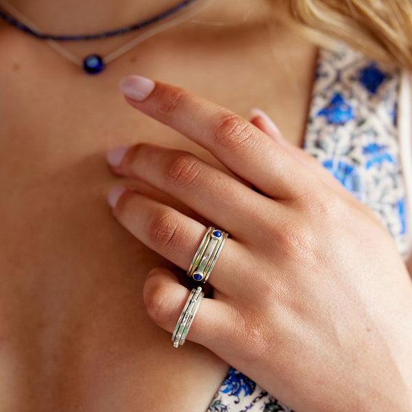 Brave Meditation Spinning Ring