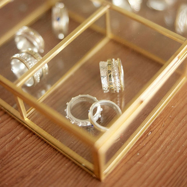 Brave Meditation Spinning Ring