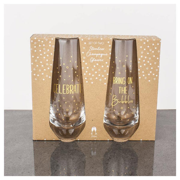 Celebrate Champagne Glass Set of 2