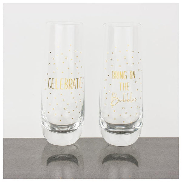 Celebrate Champagne Glass Set of 2