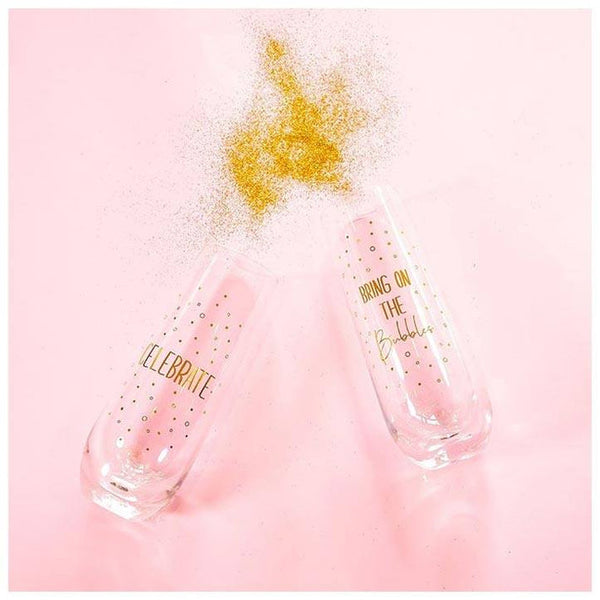 Celebrate Champagne Glass Set of 2