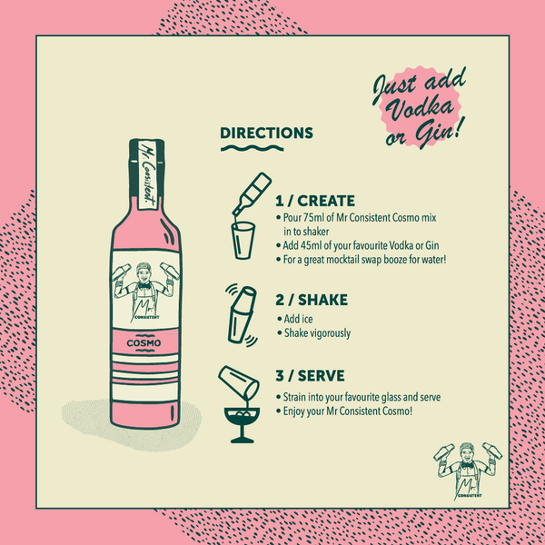Cosmo Cocktail Mixer | Mr Consistent