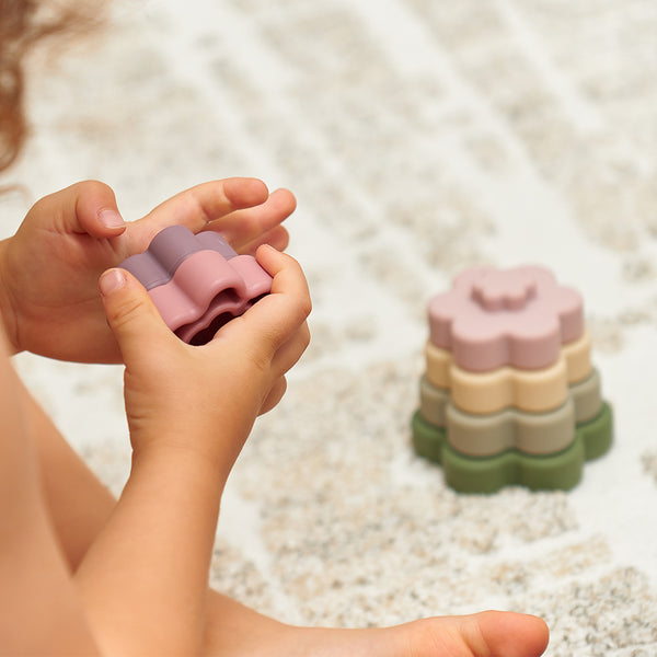 Silicone Stackable Toy | Flower
