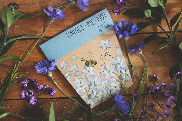 Forget-me-not Gift of Seeds Card | Sow n Sow