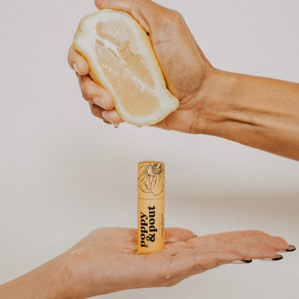 Poppy & Pout Lip Balm | Lemon Bloom
