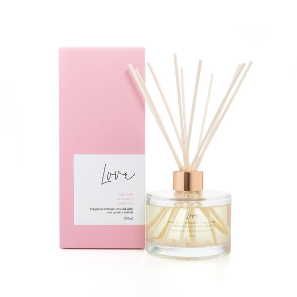 Love Rose Quartz Reed Diffuser | 200ml