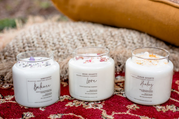 Love Rose Quartz Candle | 510g