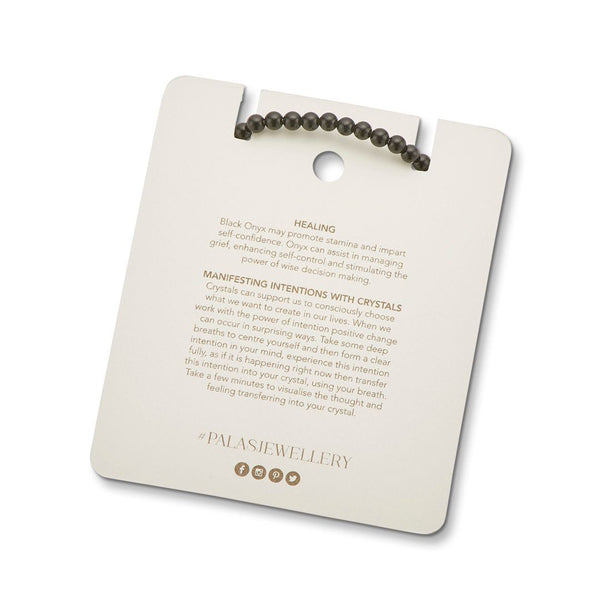Onyx Healing Gem Bracelet | Palas