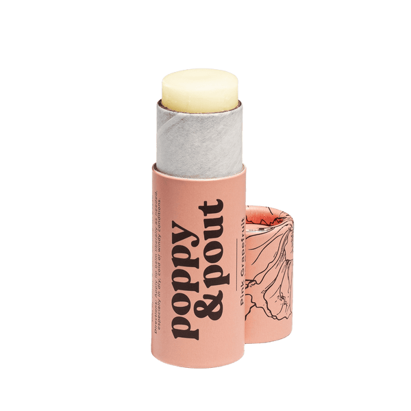 Poppy & Pout Lip Balm | Pink Grapefruit