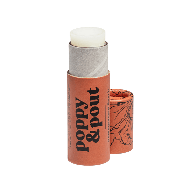 Poppy & Pout Lip Balm | Pomegranate Peach