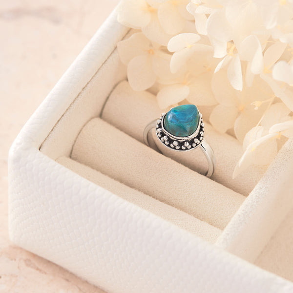 Empyrean Chrysocolla Ring