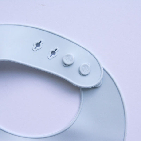 Silicone Baby Bib | Sweet Cheeks Blue