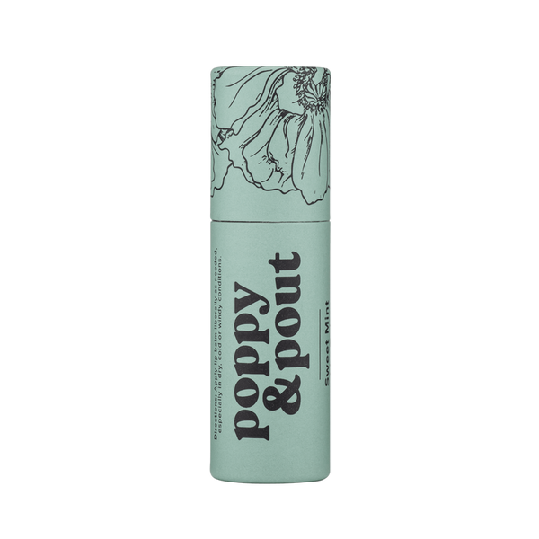 Poppy & Pout Lip Balm | Sweet Mint