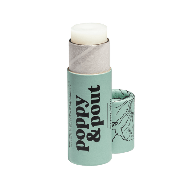 Poppy & Pout Lip Balm | Sweet Mint