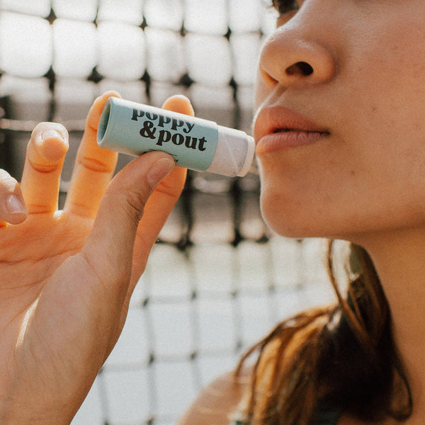 Poppy & Pout Lip Balm | Sweet Mint