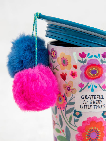 Grateful Pom Pom Stainless Steel Tumbler
