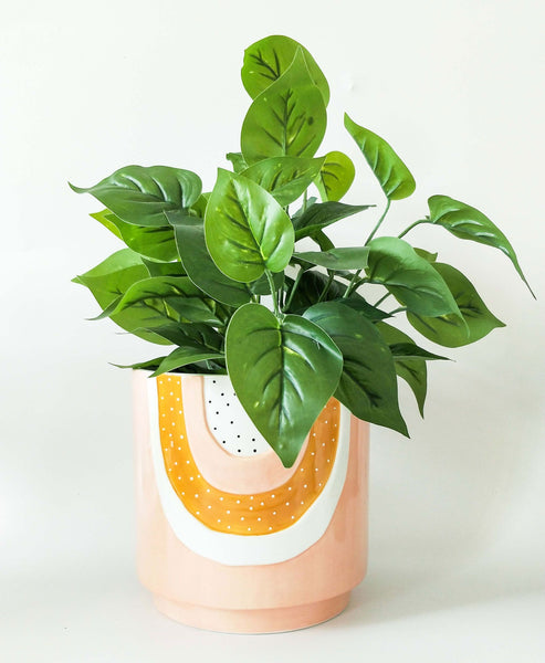 Woodstock Pink Rainbow Pot
