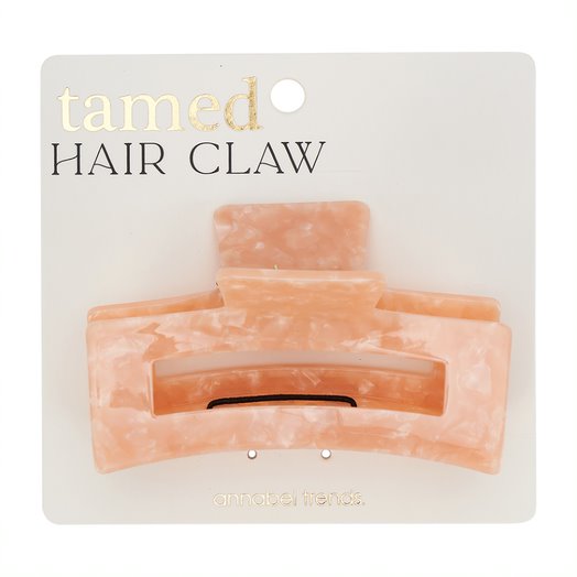 Pink Pearl Tamed Hair Claw