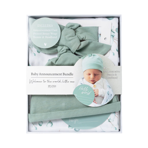 Baby Announcement Set | Eucalyptus