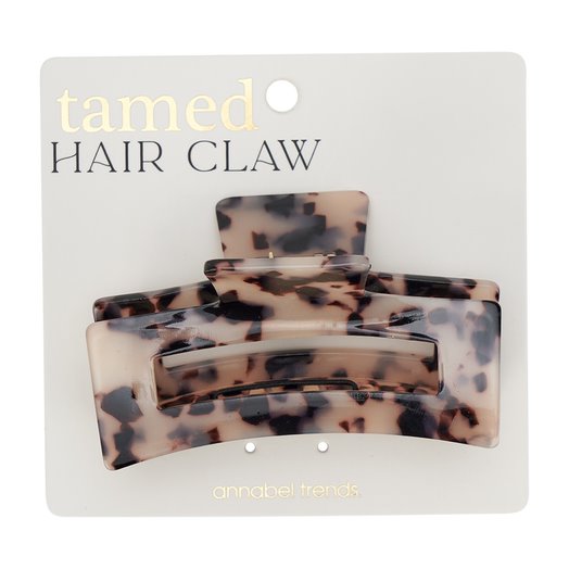 Tortoiseshell Tamed Hair Claw