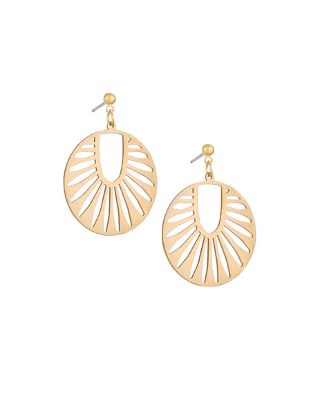 Daintree Gold Earrings | Tiger Tree
