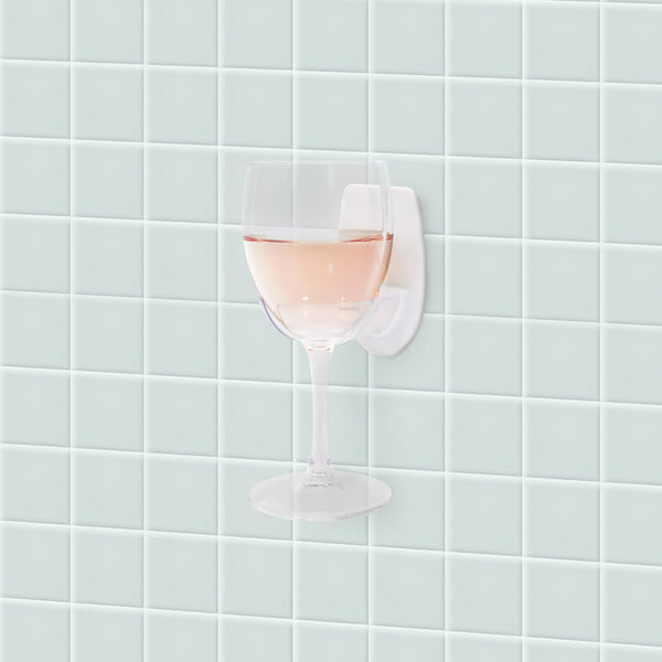 Bathroom Bliss Wine Glass Holder