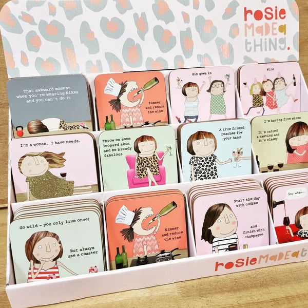 Rosie Made A Thing Coaster | Too Sexy