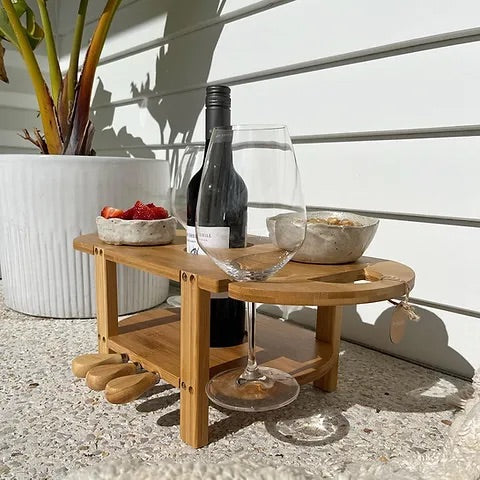 Bon Bamboo Picnic Table