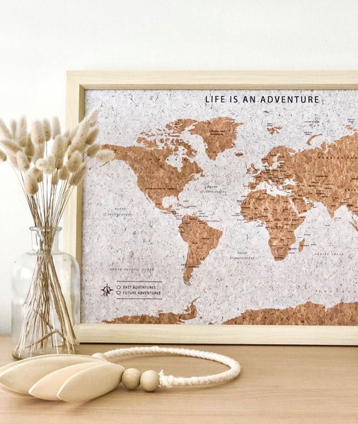 World Map Travel Board