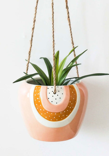 Woodstock Rainbow Hanging Pot
