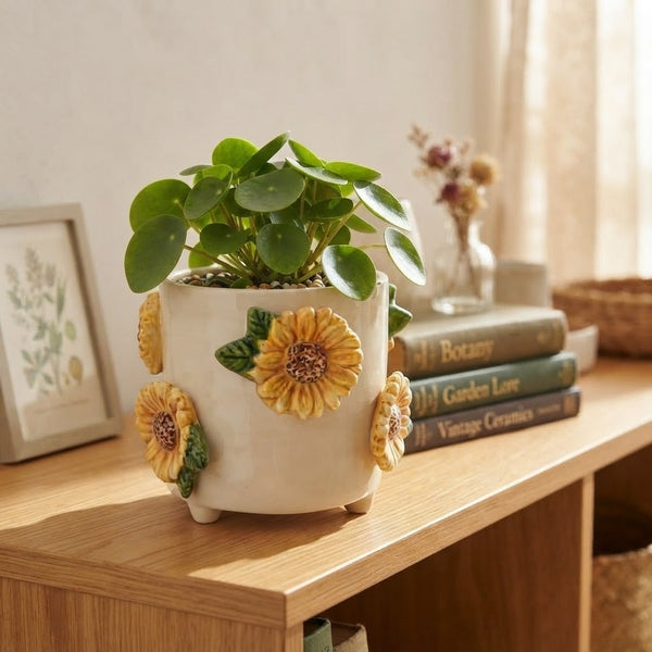 Sunflower Pot
