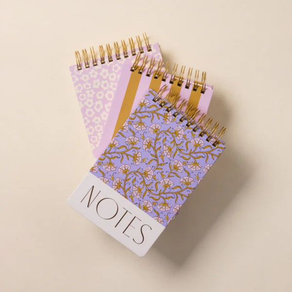 Groovy Floral Large Notepad