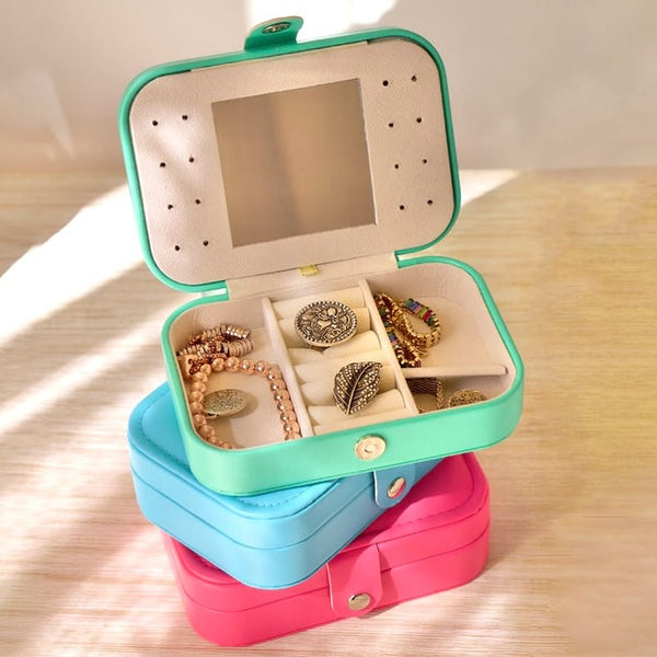 Travel Jewellery Case | Sky Blue