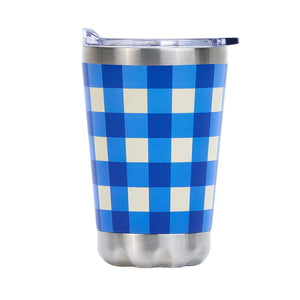 Stainless Steel Double Wall Coffee Mug | Cobalt