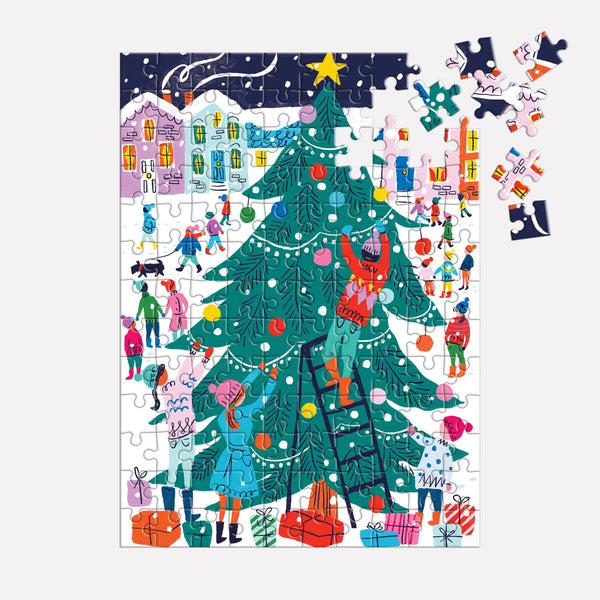 Christmas Tree Puzzle Ornament