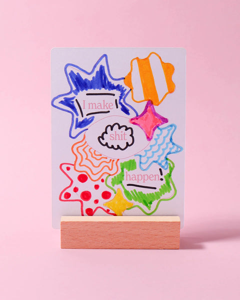 Colour Your Own Adult Affirmation Cards | Journey of Something