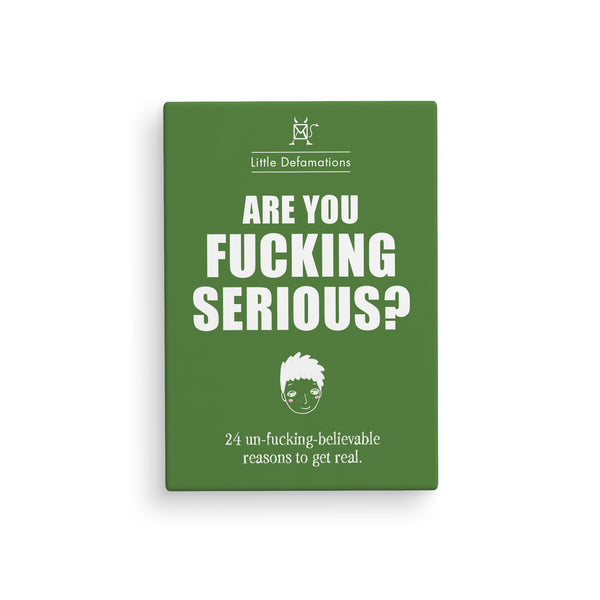 Are You Fucking Serious? Card Set | Little Defamations