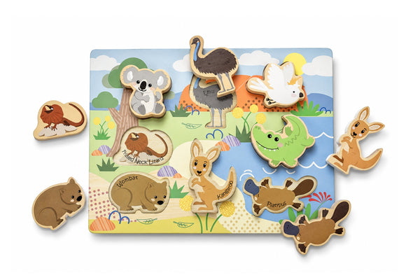 Chunky Australian Animals Puzzle