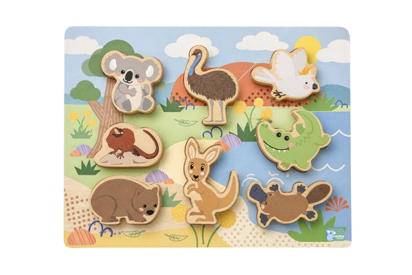 Chunky Australian Animals Puzzle