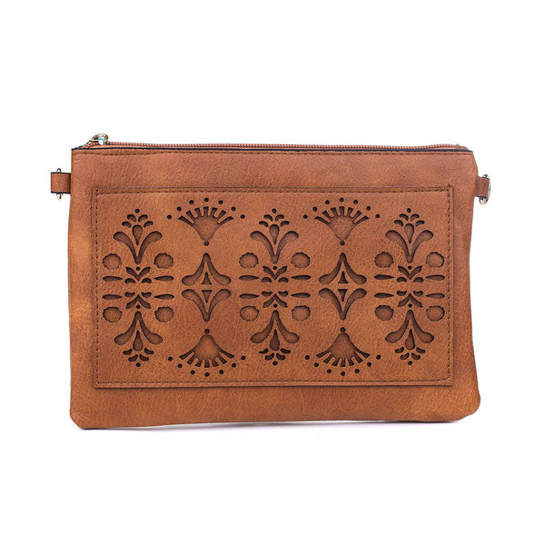 Lisa Brown Crossbody Bag