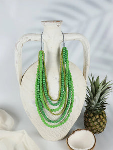 Green Rainforest Necklace
