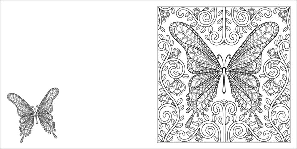 Breath & Bloom Happy Thoughts Colouring Book