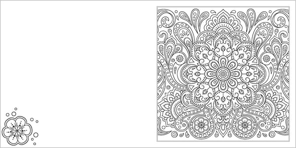 Breath & Bloom Happy Thoughts Colouring Book