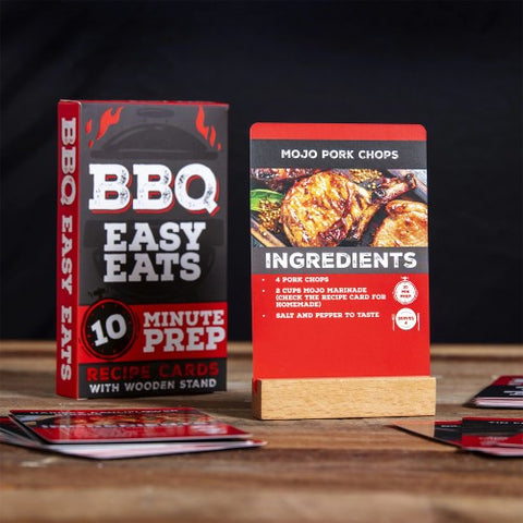 BBQ Easy Eats Recipe Cards