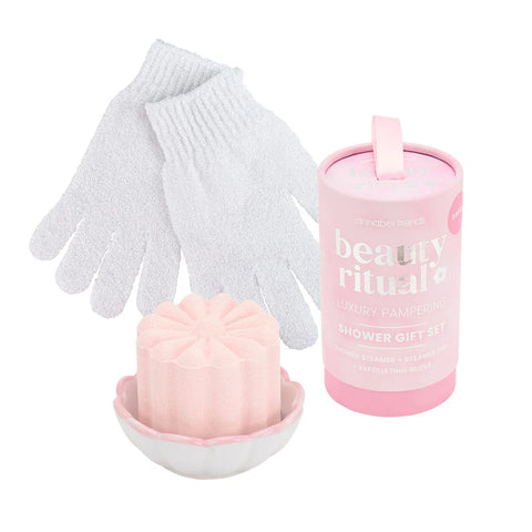 Beauty Ritual Pink Shower Gift Set