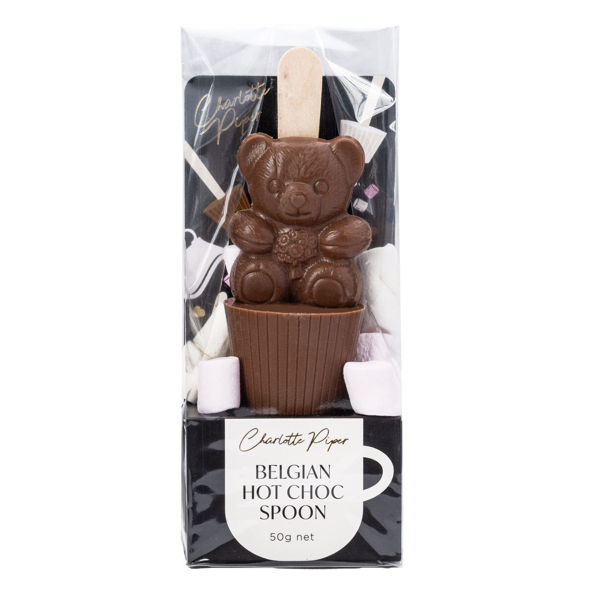 Teddy Bear Hot Chocolate Spoon