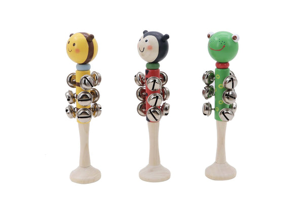 Insect Wooden Bell Stick