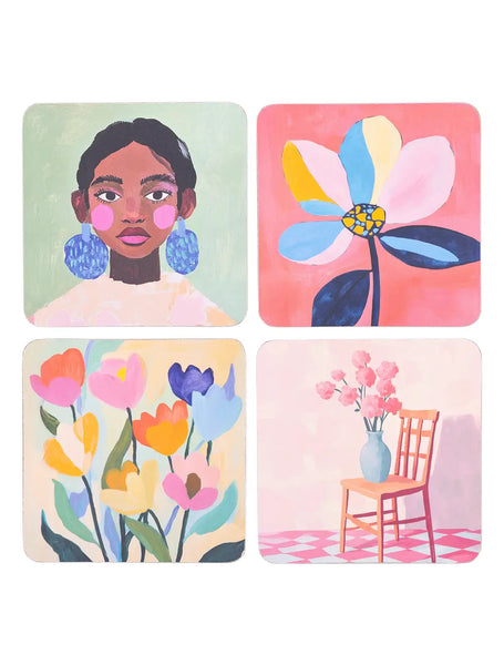 Billie Coasters Set of 4