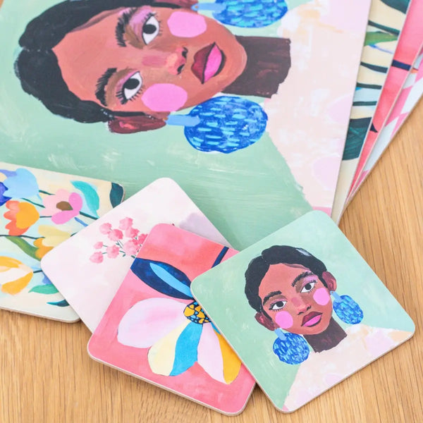 Billie Coasters Set of 4