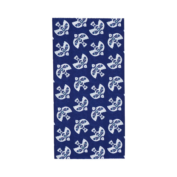 Blue Bird Hair Happy Wrap